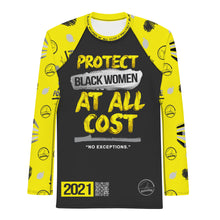 Load image into Gallery viewer, Lemon Milk PBW Grey/Yellow Men&#39;s Rash Guard
