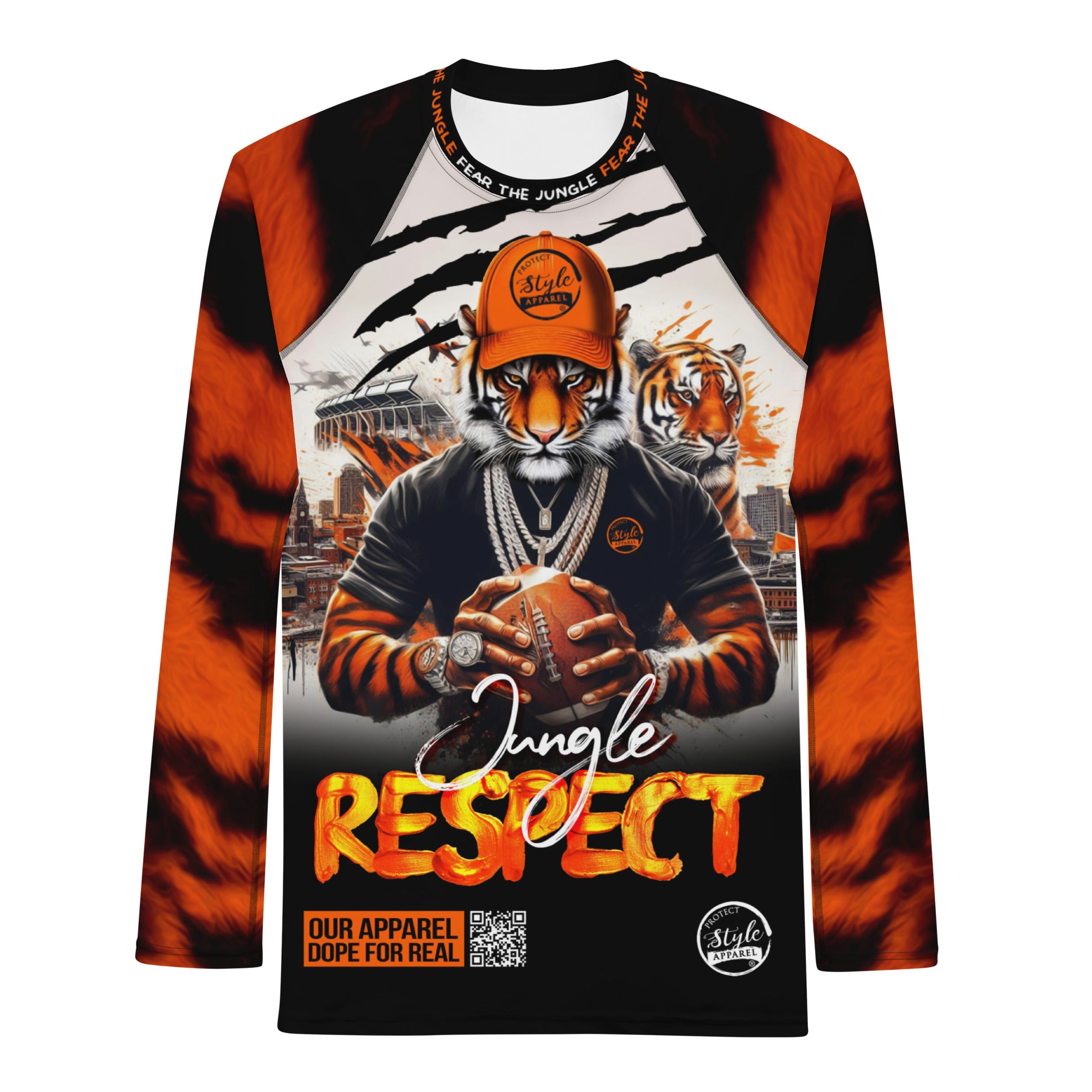 Jungle Respect PSA Men's Rash Guard