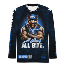 Load image into Gallery viewer, Woodlawn PD (All Bark, All Bite 2) Men&#39;s Rash Guard

