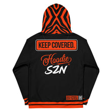 Load image into Gallery viewer, Hoodie SZN Tiger Pride Orange/Black Frog Unisex Hoodie
