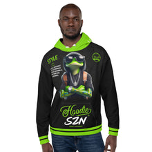 Load image into Gallery viewer, Hoodie SZN Slime Green Frog Unisex Hoodie
