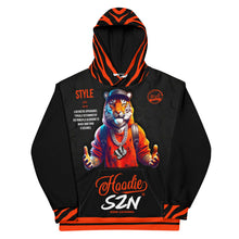 Load image into Gallery viewer, Hoodie SZN Tiger Pride Orange/Black Frog Unisex Hoodie

