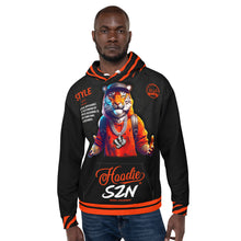 Load image into Gallery viewer, Hoodie SZN Tiger Pride Orange/Black Frog Unisex Hoodie
