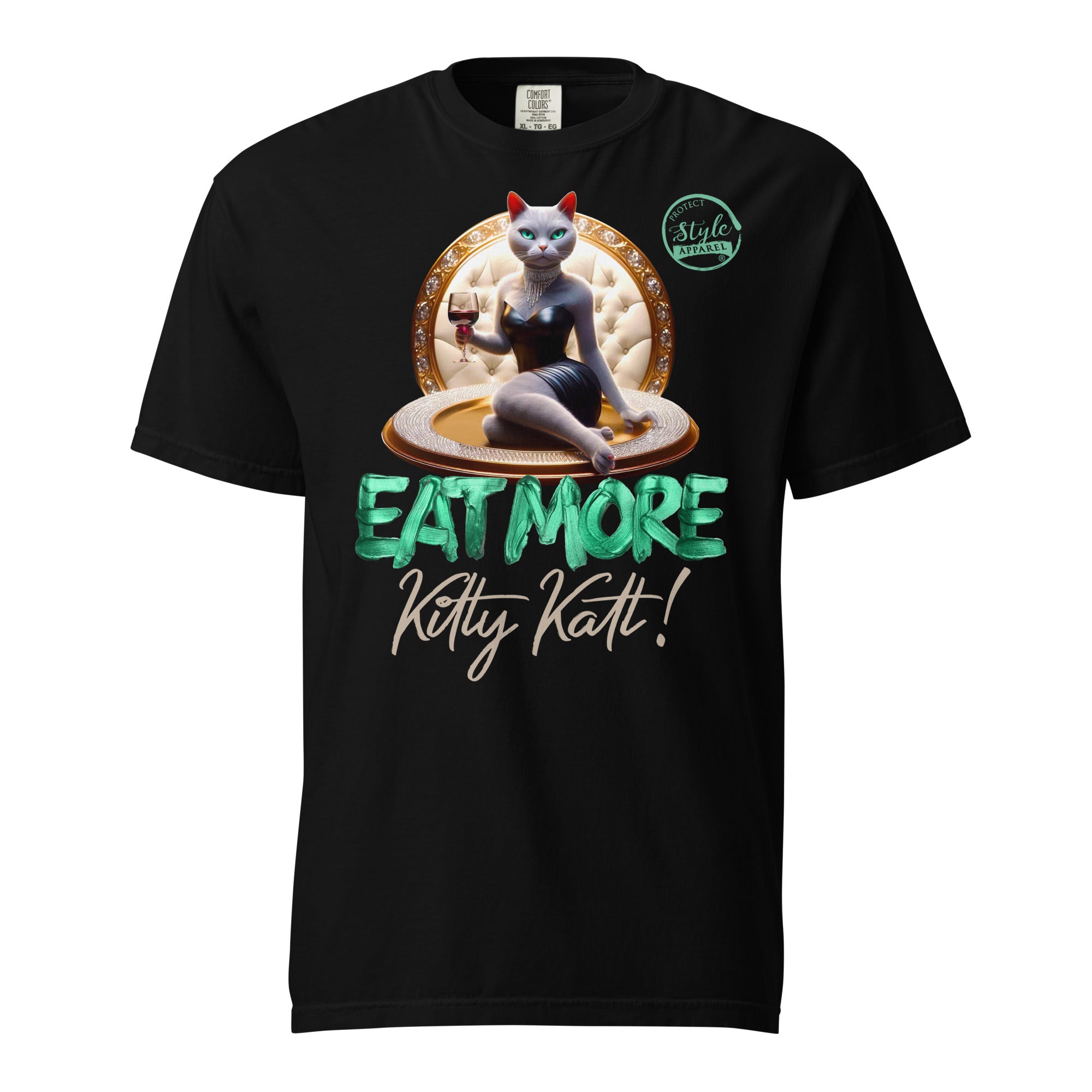 Kitty Katt Unisex garment-dyed heavyweight t-shirt