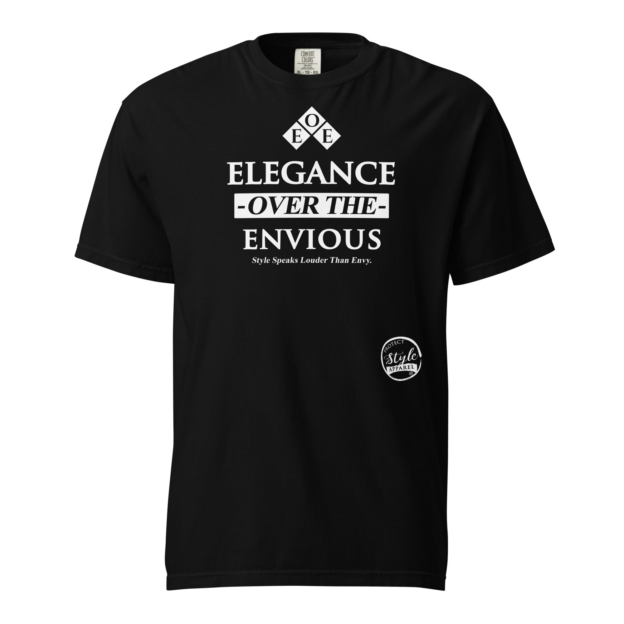 Elegance Over the Envious (White) Unisex garment-dyed heavyweight t-shirt