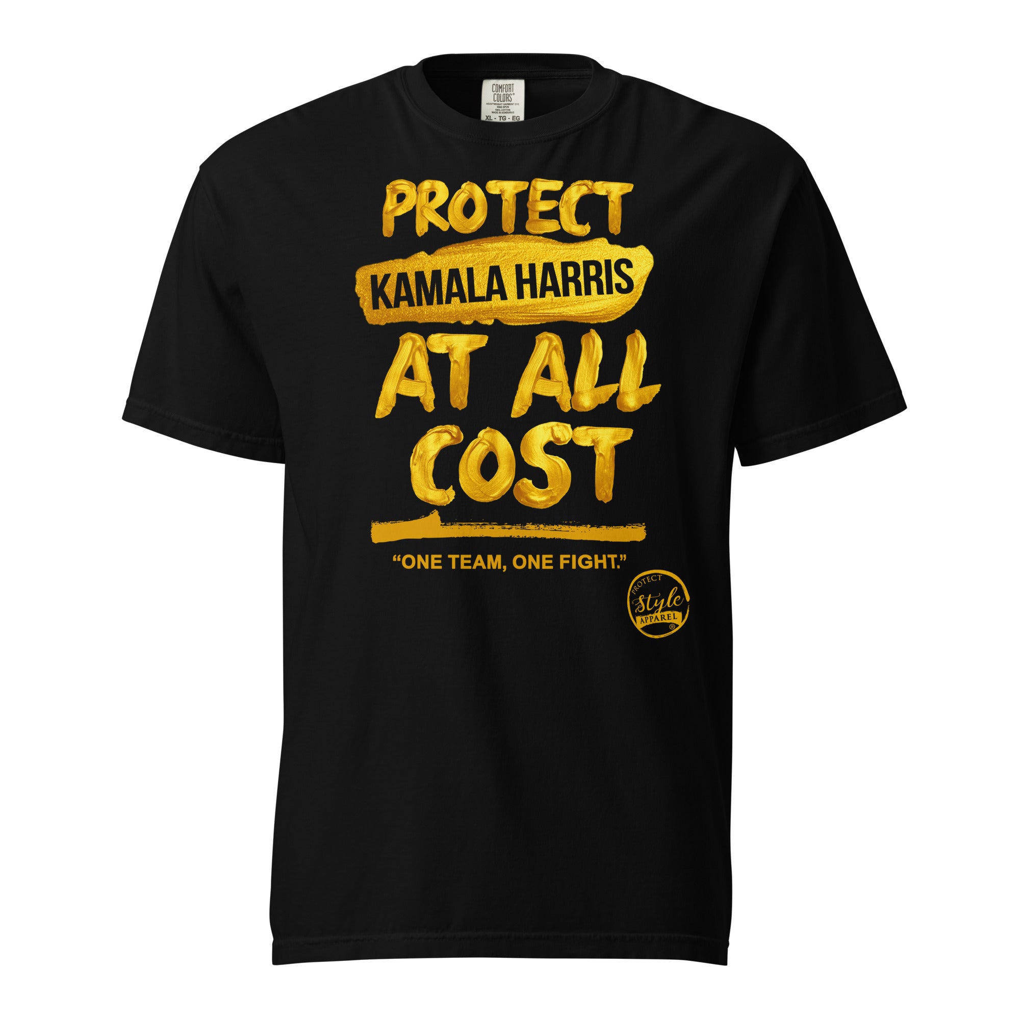 Protect Kamala K. (Gold) Unisex garment-dyed heavyweight t-shirt