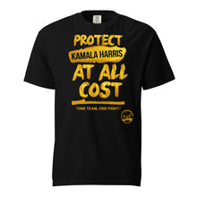 Load image into Gallery viewer, Protect Kamala K. (Gold) Unisex garment-dyed heavyweight t-shirt
