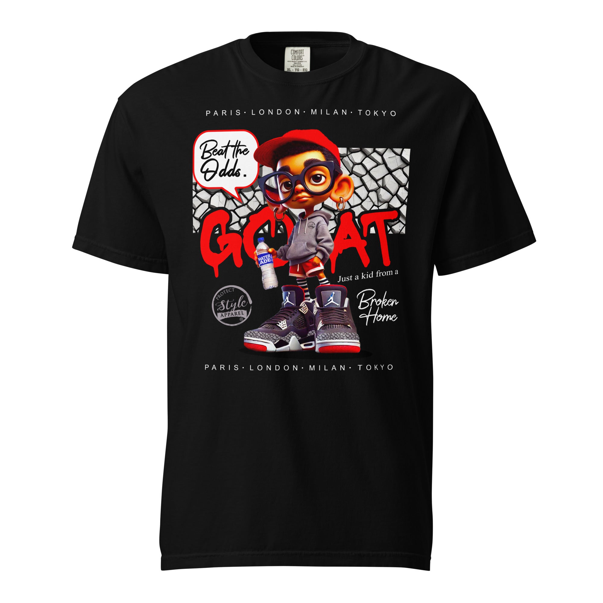 GOAT (Kid) Unisex garment-dyed heavyweight t-shirt