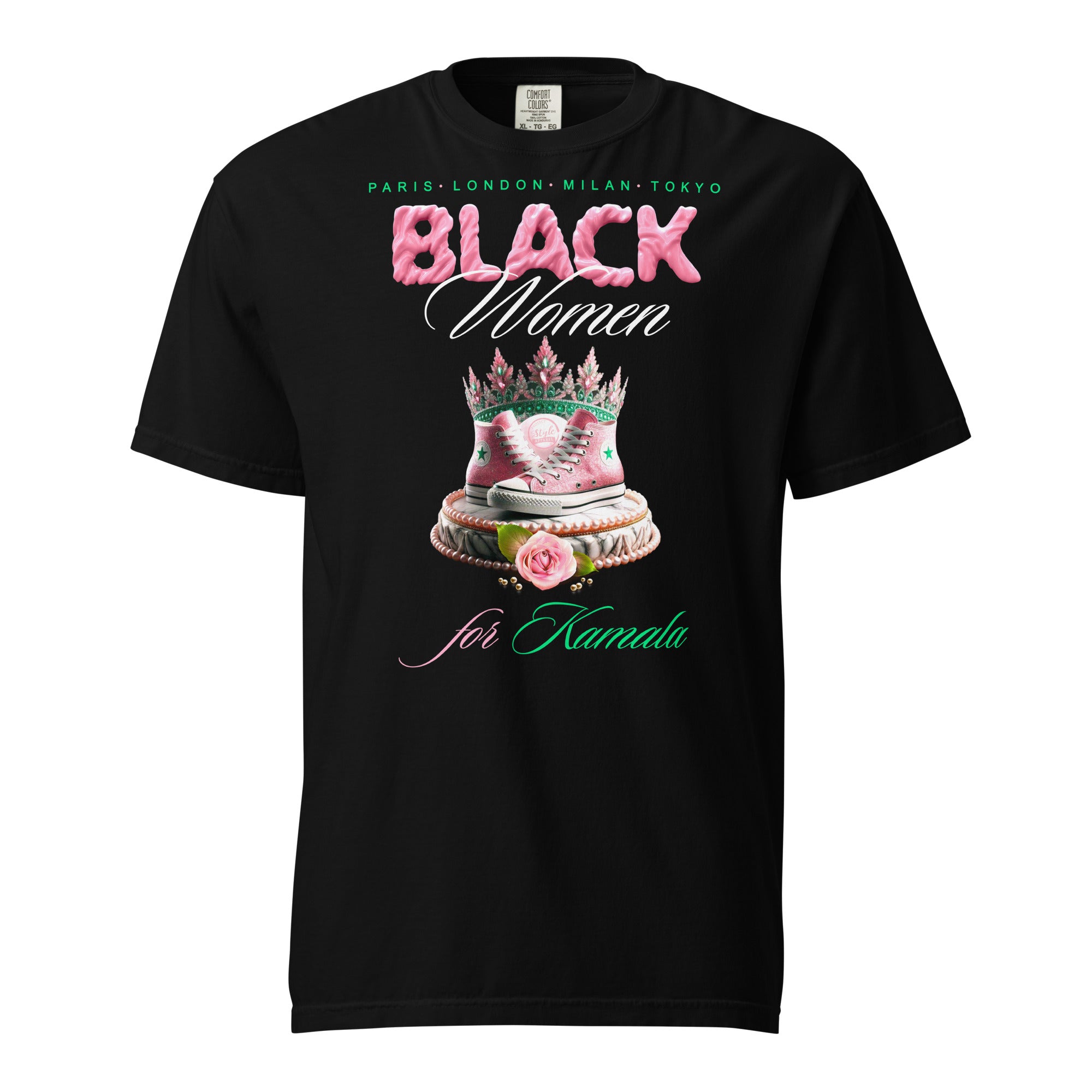 Black Women for Kamala Unisex garment-dyed heavyweight t-shirt