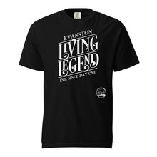 Load image into Gallery viewer, Evanston Living Legend Unisex garment-dyed heavyweight t-shirt

