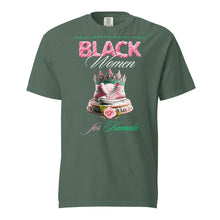 Load image into Gallery viewer, Black Women for Kamala Unisex garment-dyed heavyweight t-shirt
