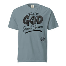 Load image into Gallery viewer, Thank You God (Black) Unisex garment-dyed heavyweight t-shirt
