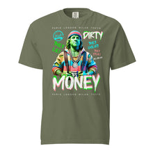 Load image into Gallery viewer, Dirty Money Unisex garment-dyed heavyweight t-shirt
