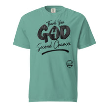 Load image into Gallery viewer, Thank You God (Black) Unisex garment-dyed heavyweight t-shirt
