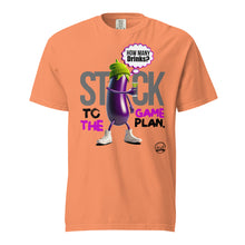 Load image into Gallery viewer, Eggplant Light Unisex garment-dyed heavyweight t-shirt
