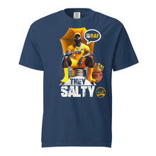 Load image into Gallery viewer, KING IDGAF They Salty Unisex garment-dyed heavyweight t-shirt
