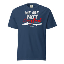 Load image into Gallery viewer, &quot;We Are Not Going Back&quot; Unisex garment-dyed heavyweight t-shirt
