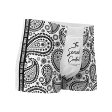 Load image into Gallery viewer, The Sexual Contract Paisley White Boxer Briefs
