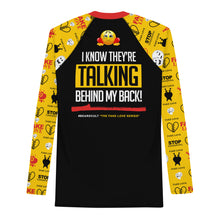 Load image into Gallery viewer, Beard Cult Fake Love Black Men&#39;s Rash Guard
